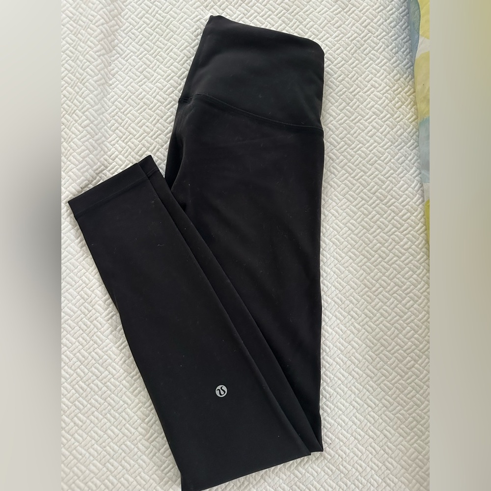 Lululemon Black Leggings - high rise